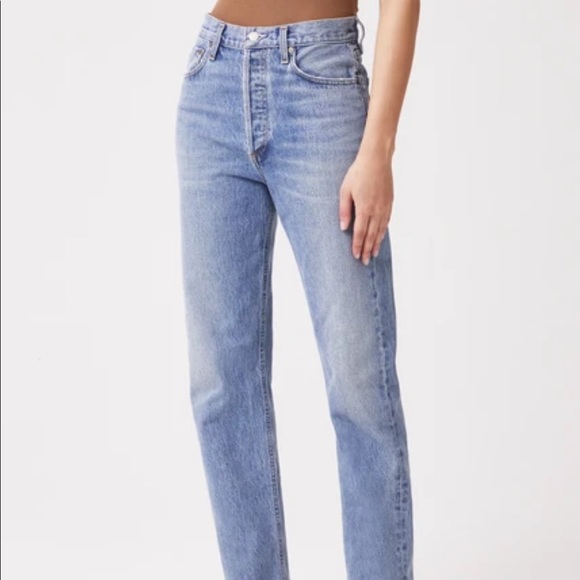 ❌ SOLD❌Agolde 90s Pinch Waist Jeans, Endless - Picture 2 of 8